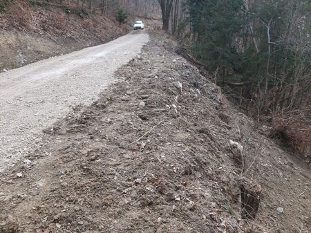 Odstranjen plaz, obnovljena cesta (6)